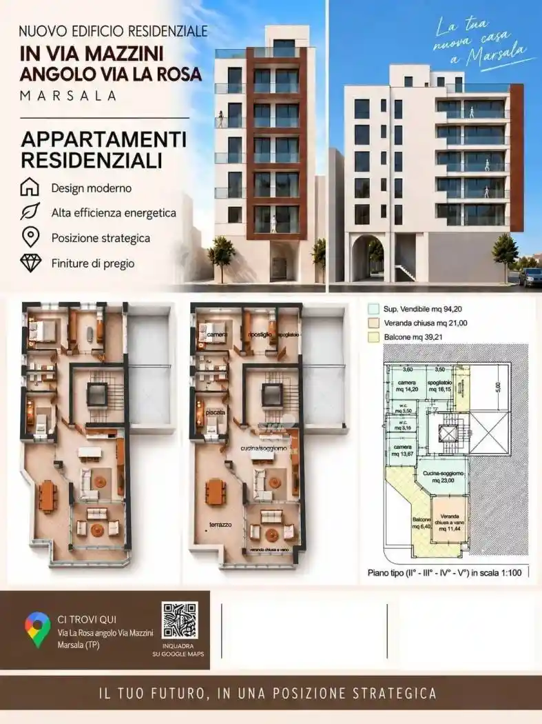 Appartamento in vendita a Marsala