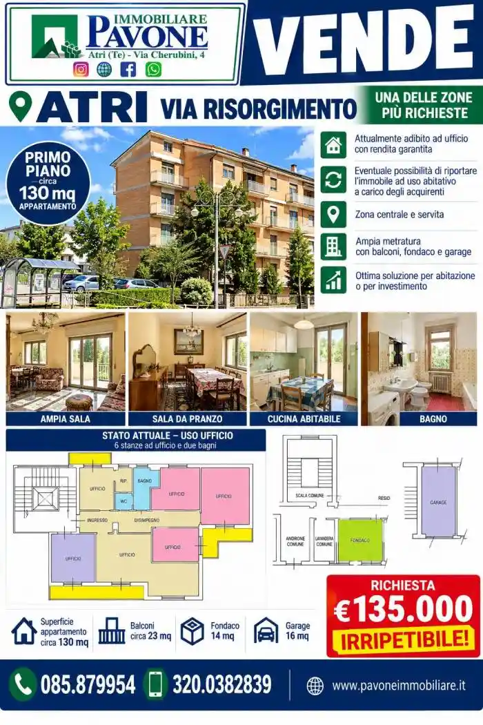 Appartamento in vendita a Atri