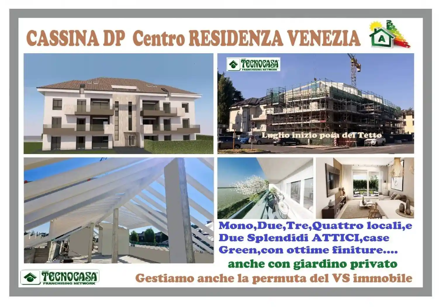 Appartamento in vendita a Cassina de' Pecchi