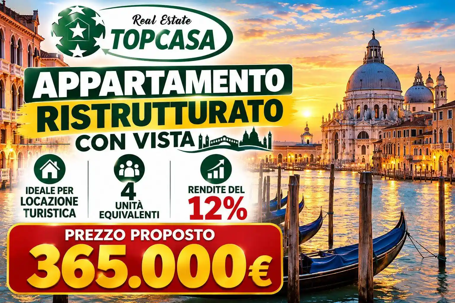 Appartamento in vendita a Venezia