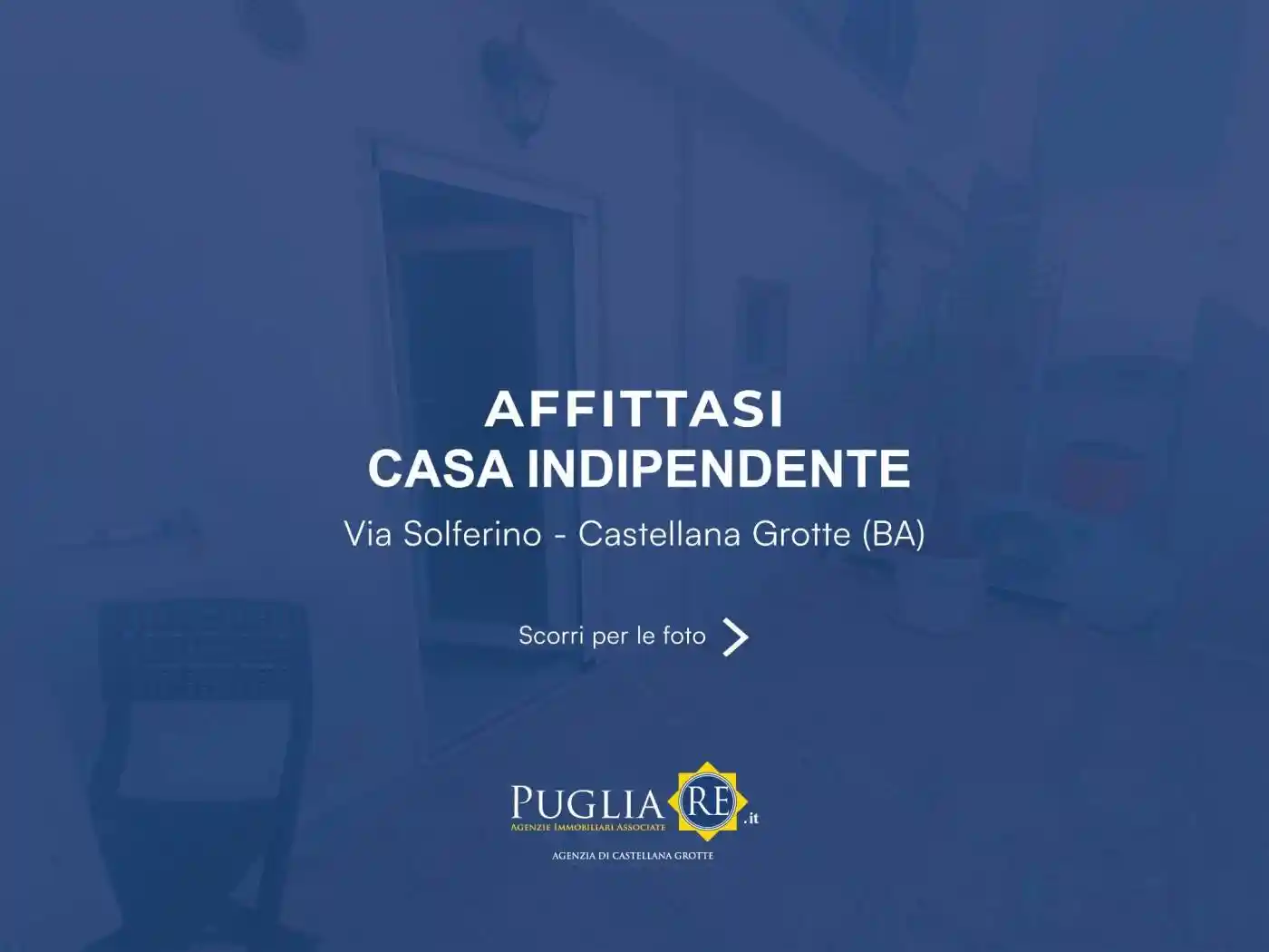 Casa indipendente in affitto a Castellana Grotte