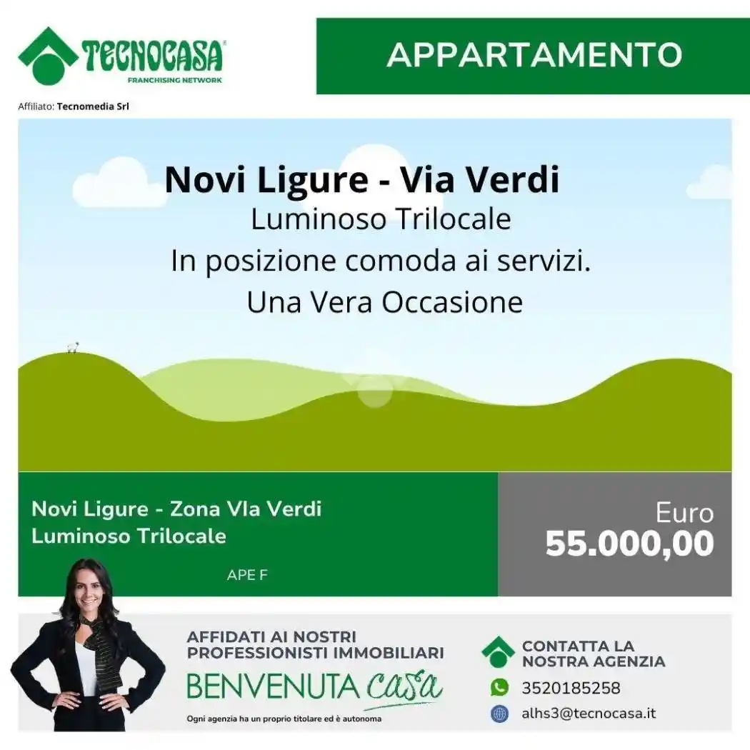 Appartamento in vendita a Novi Ligure
