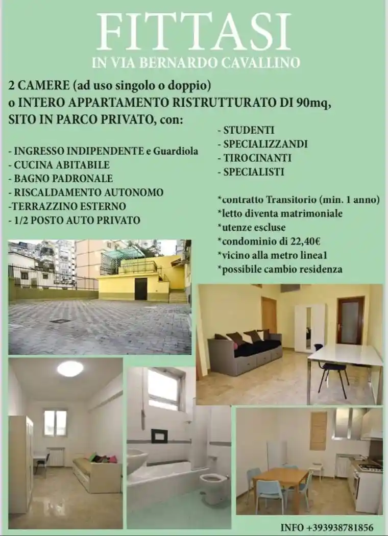 Appartamento in affitto a Napoli