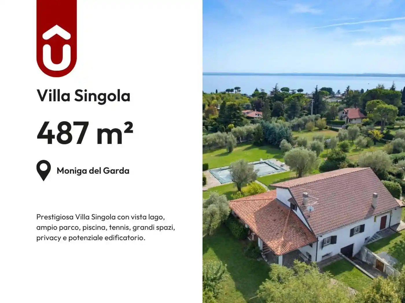 Villa in vendita a Moniga del Garda