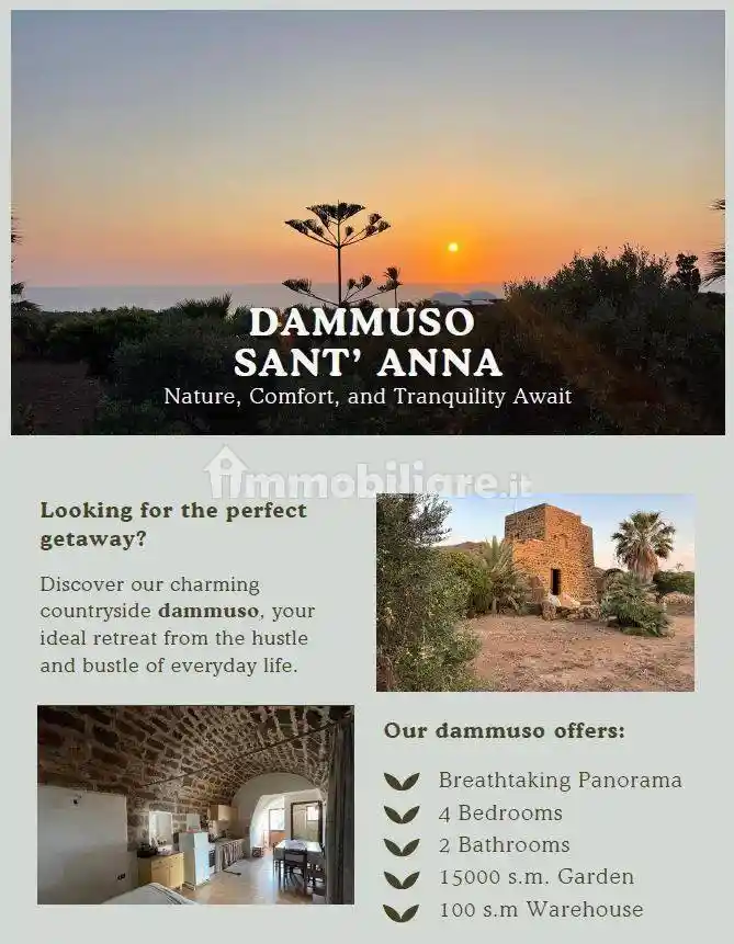 Rustico - Casale in vendita a Pantelleria
