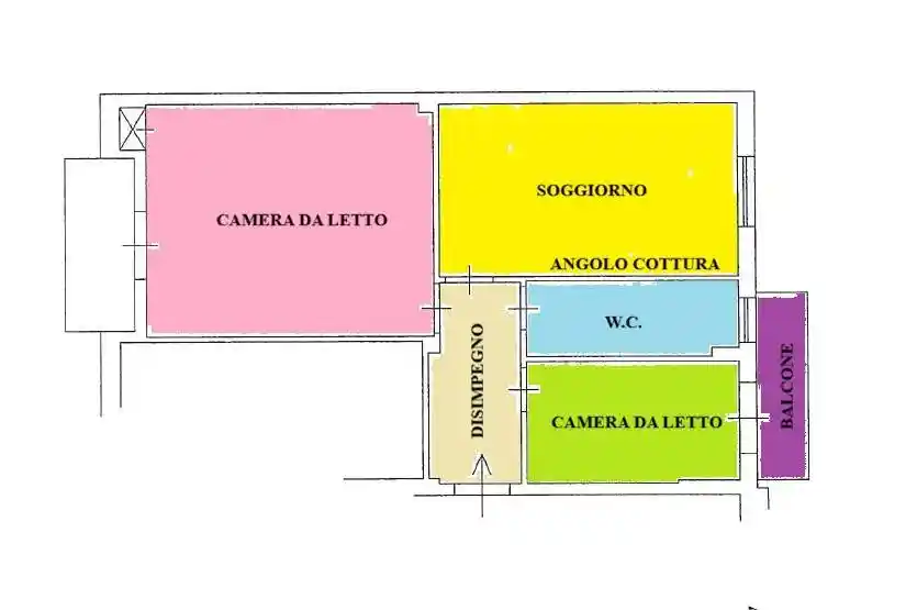 Appartamento in vendita a Roma