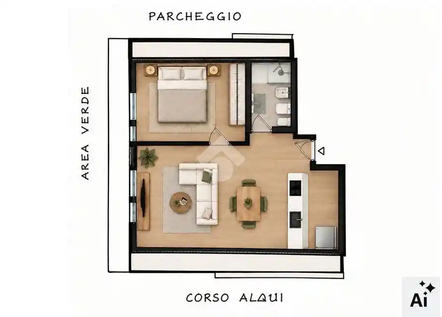 Attico - Mansarda in vendita a Nizza Monferrato