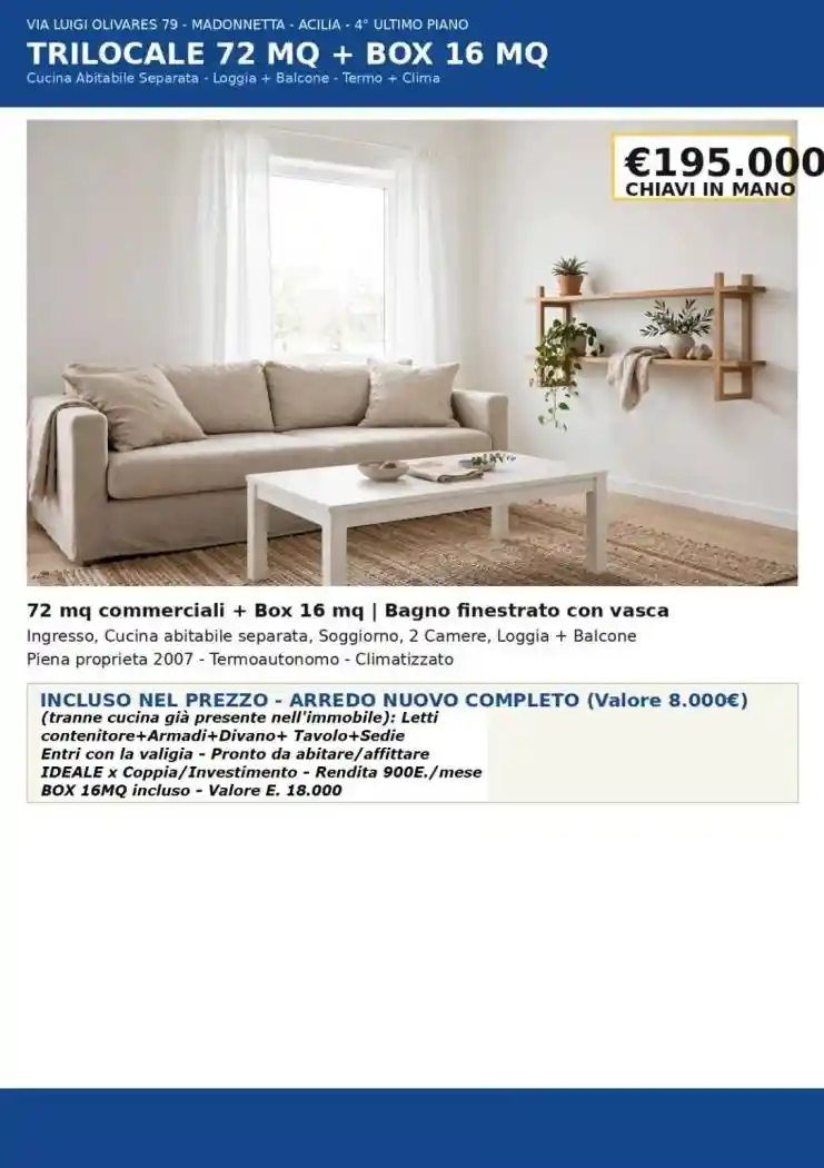 Appartamento in vendita a Roma