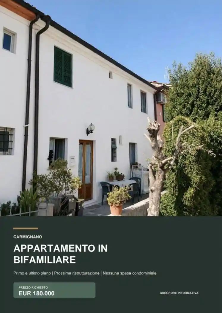Appartamento in vendita a Carmignano