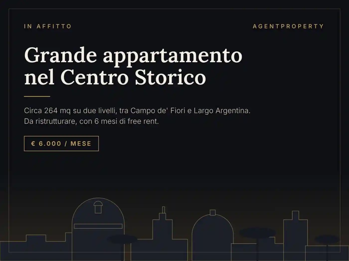 Appartamento in affitto a Roma