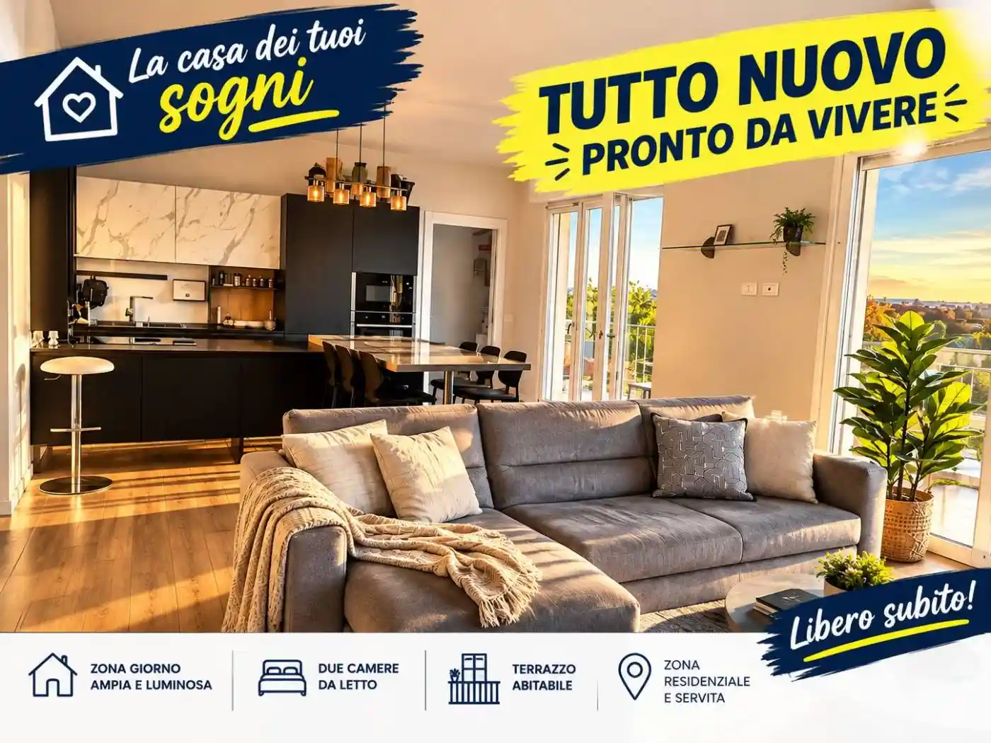 Appartamento in affitto a Peschiera del Garda
