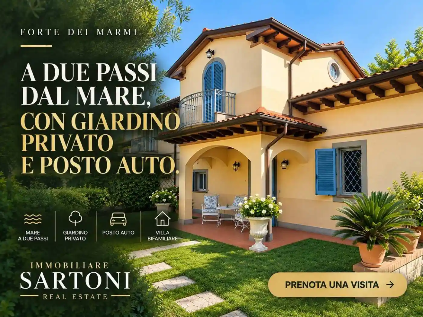 Villa in vendita a Forte dei Marmi