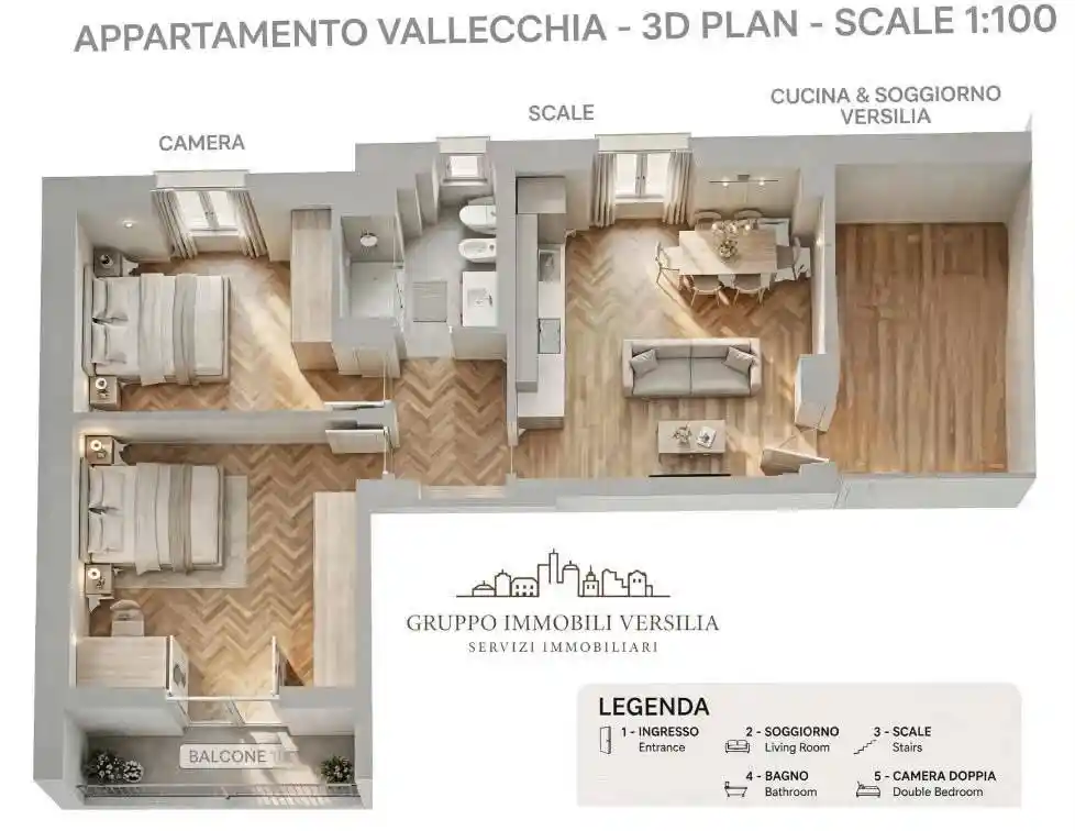 Appartamento in vendita a Pietrasanta