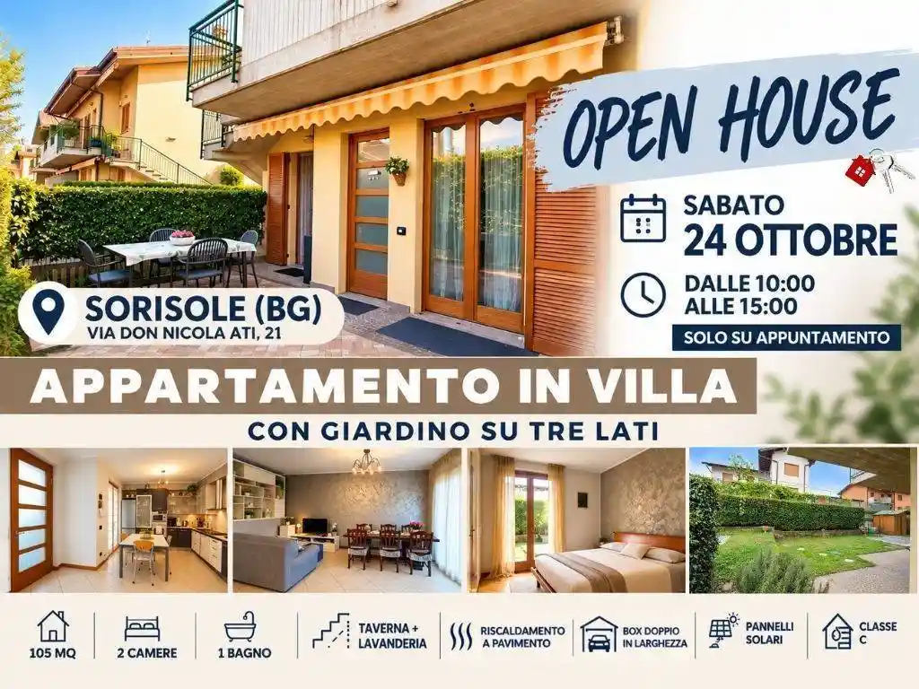 Appartamento in vendita a Sorisole
