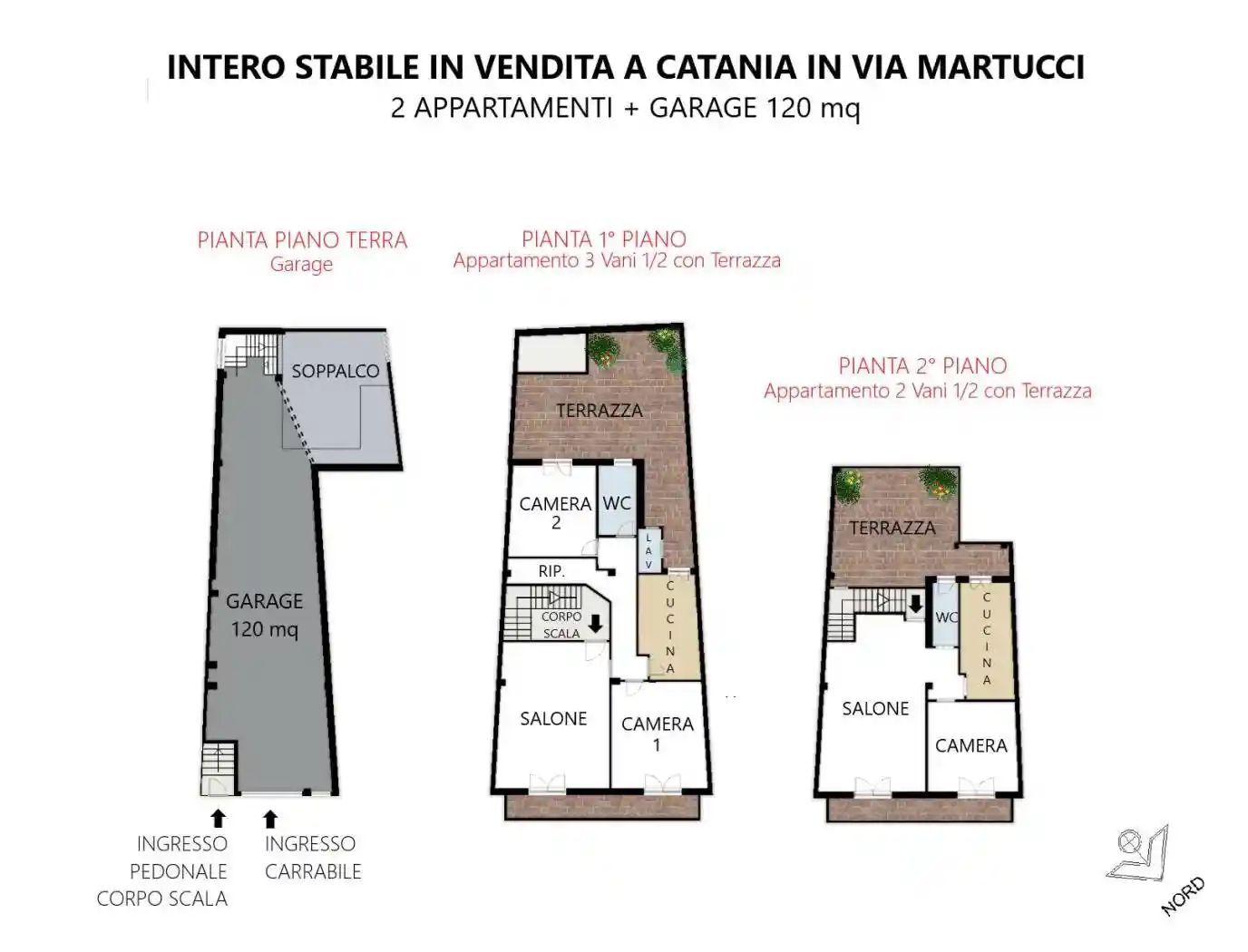Casa indipendente in vendita a Catania