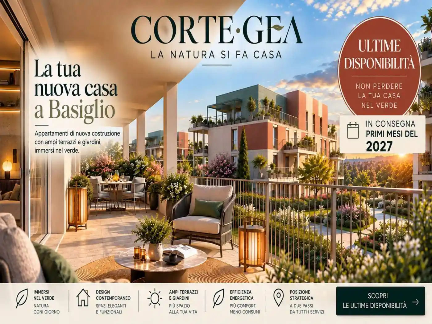 Attico - Mansarda in vendita a Basiglio