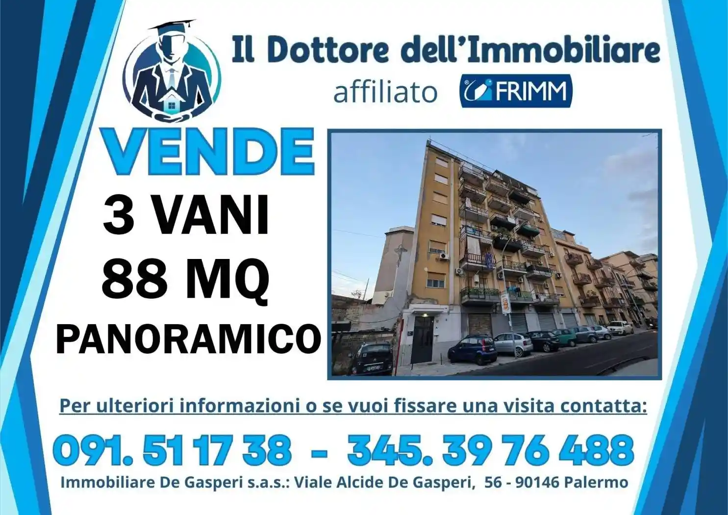 Appartamento in vendita a Palermo