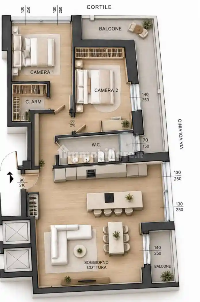 Appartamento in vendita a Milano