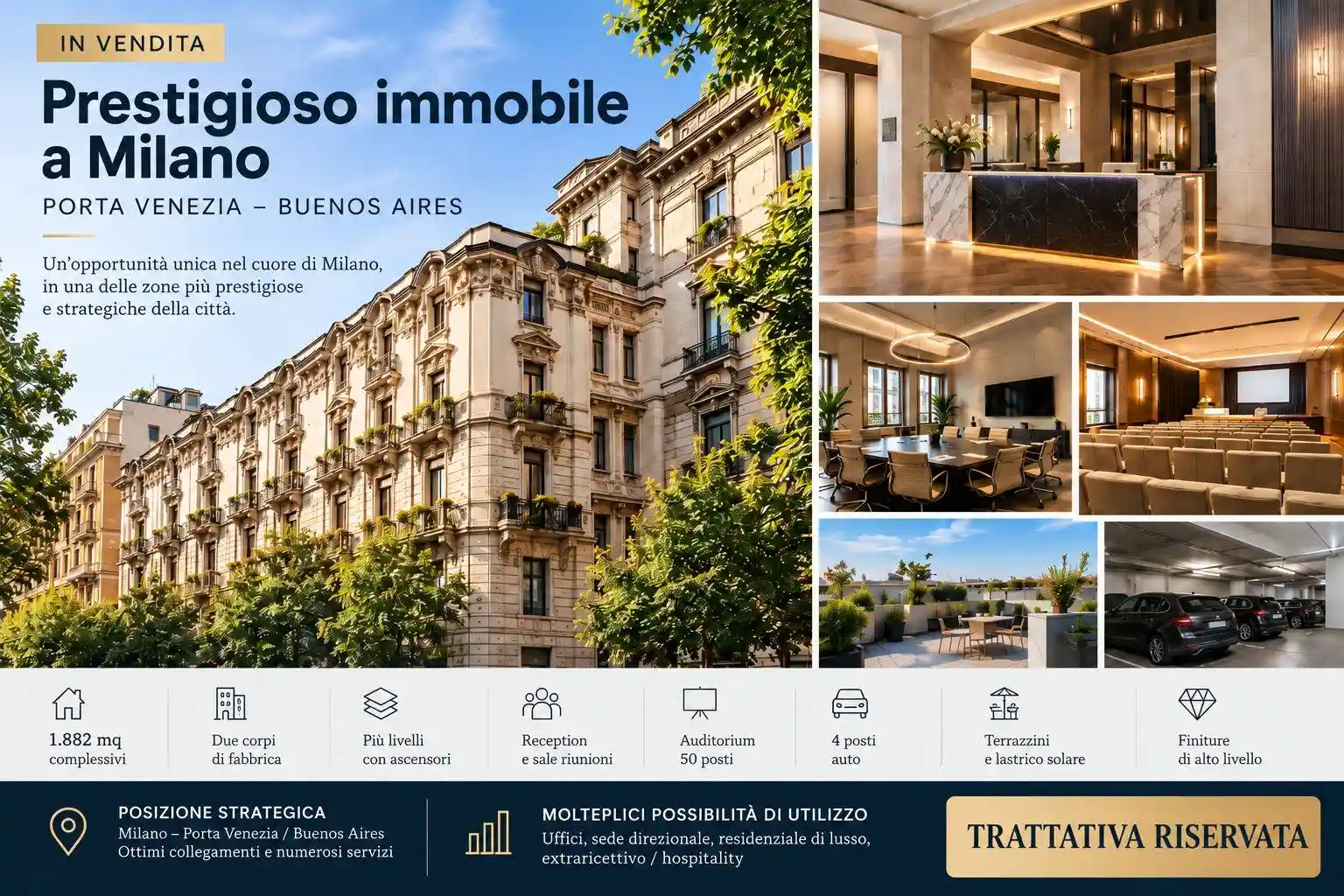 Palazzo - Edificio in vendita a Milano