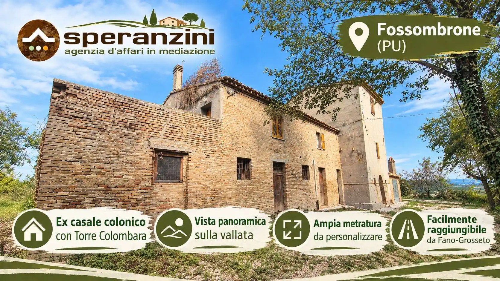 Rustico - Casale in vendita a Fossombrone