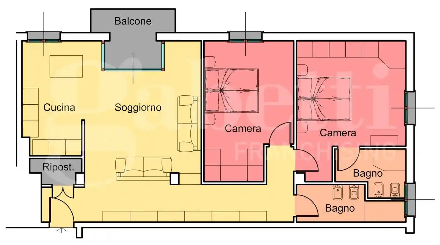 Appartamento in vendita a Bologna
