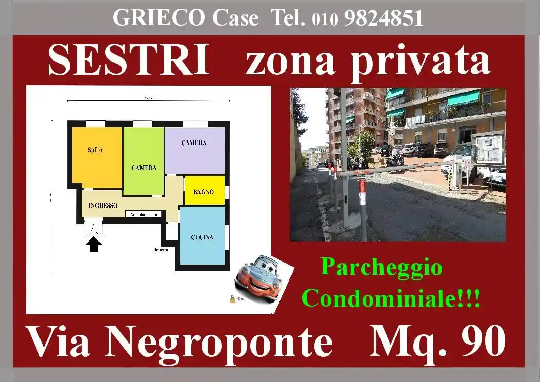 Appartamento in vendita a Genova