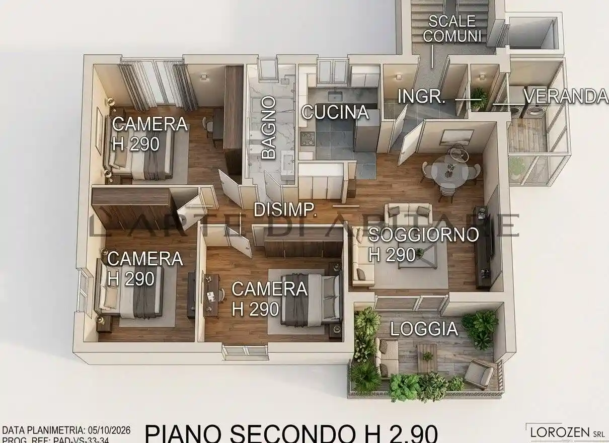 Appartamento in vendita a Padova
