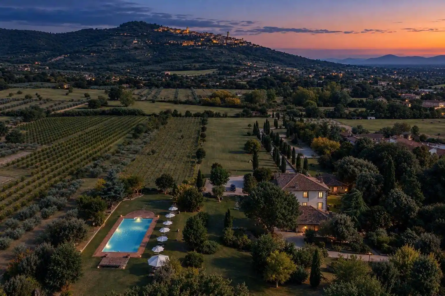 Villa in vendita a Cortona