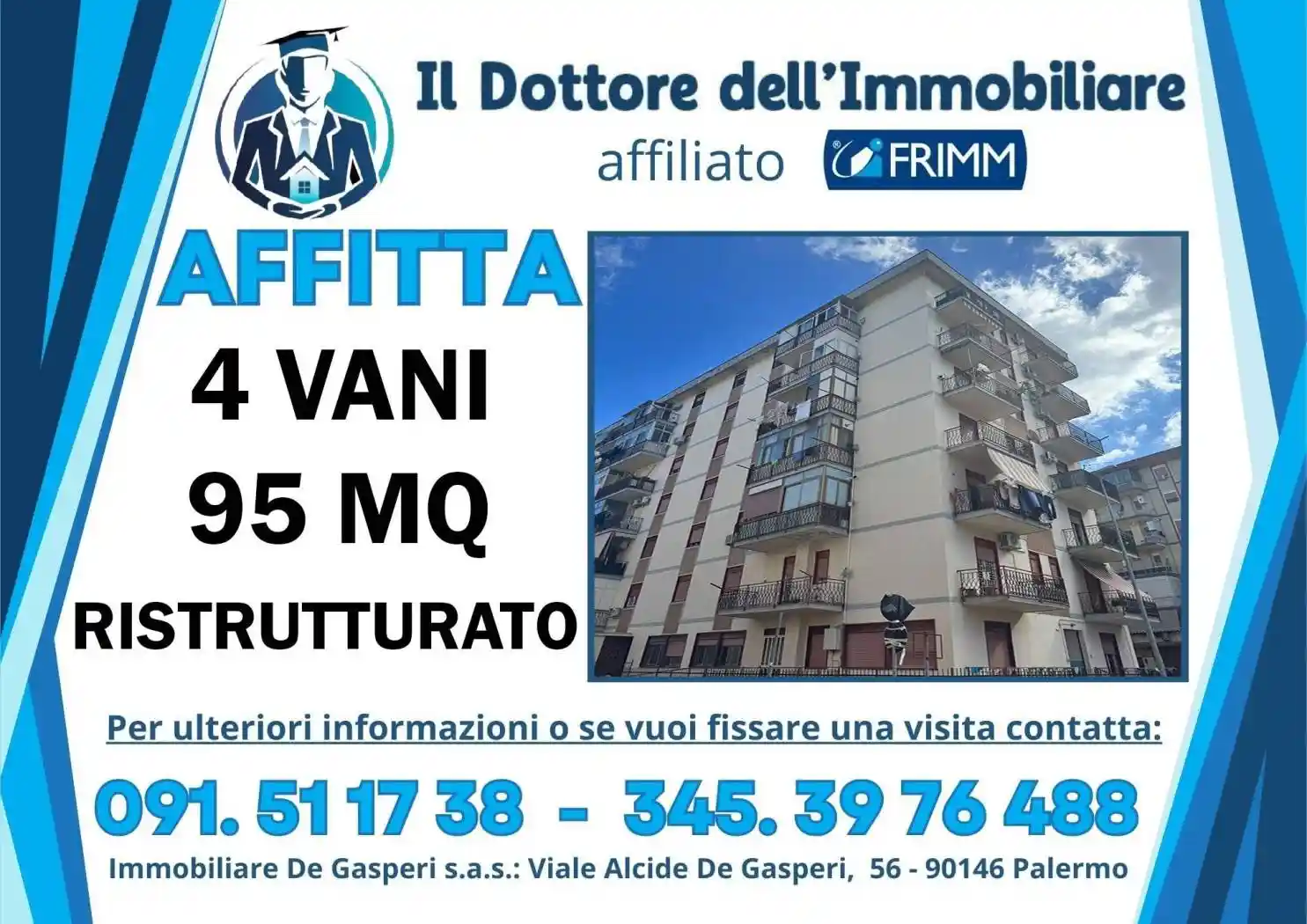 Appartamento in affitto a Palermo