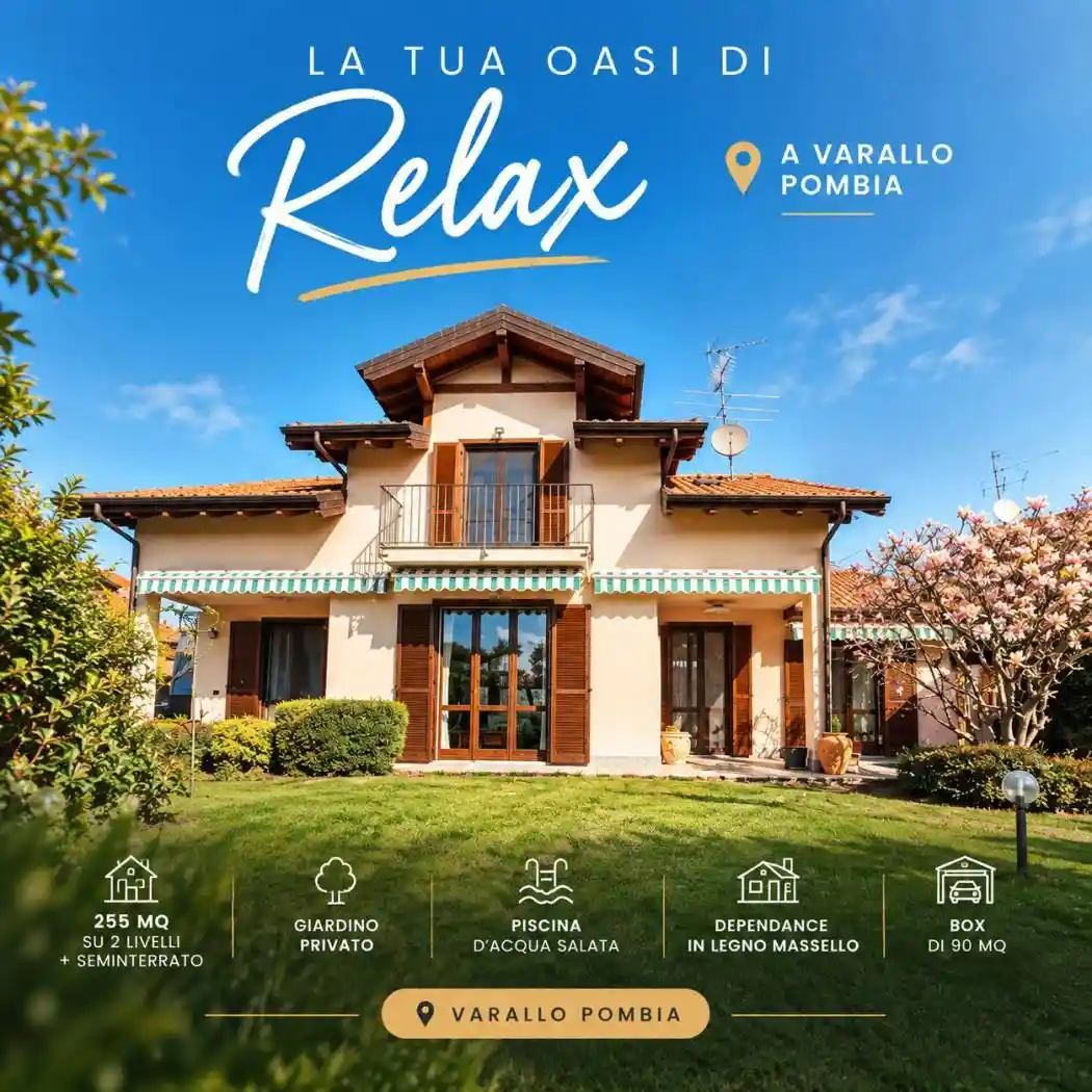 Villa in vendita a Castelletto Sopra Ticino