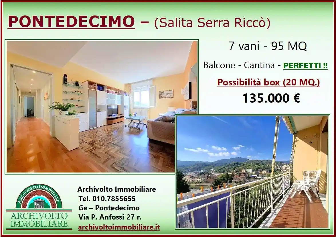 Appartamento in vendita a Genova