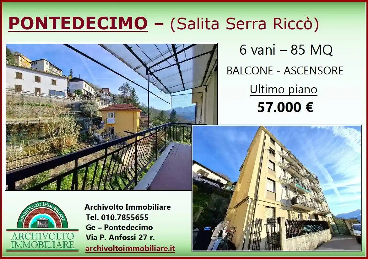 Appartamento in vendita a Genova