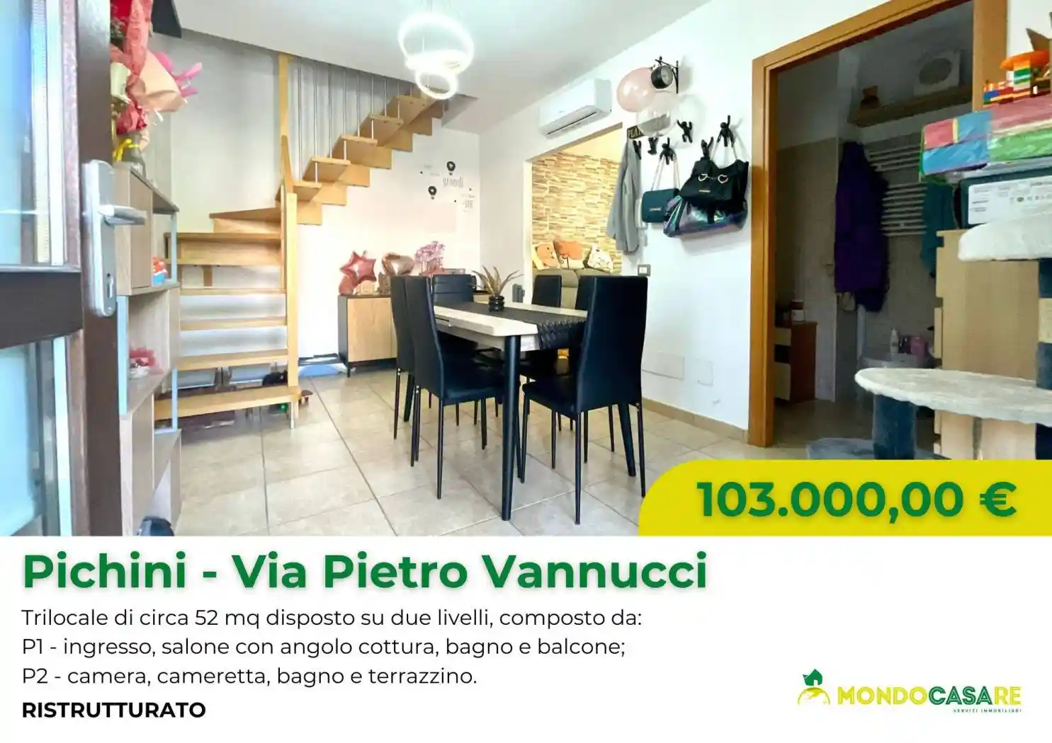 Appartamento in vendita a Guidonia Montecelio