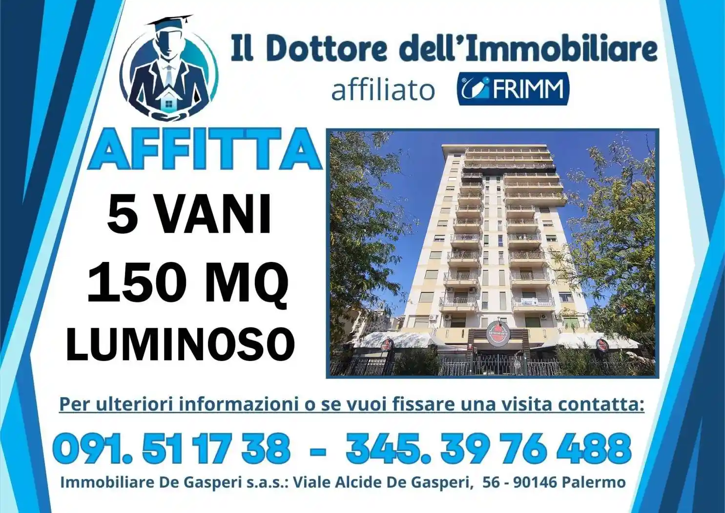 Appartamento in affitto a Palermo