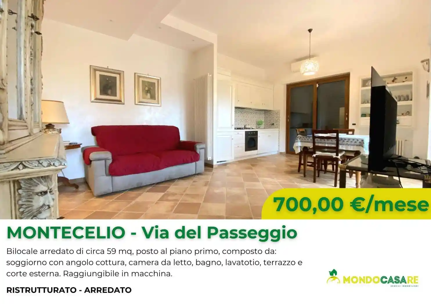 Appartamento in affitto a Guidonia Montecelio