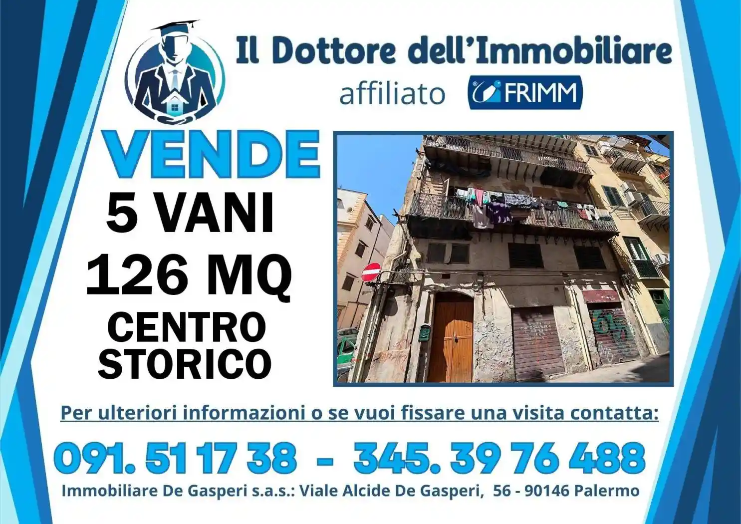 Appartamento in vendita a Palermo