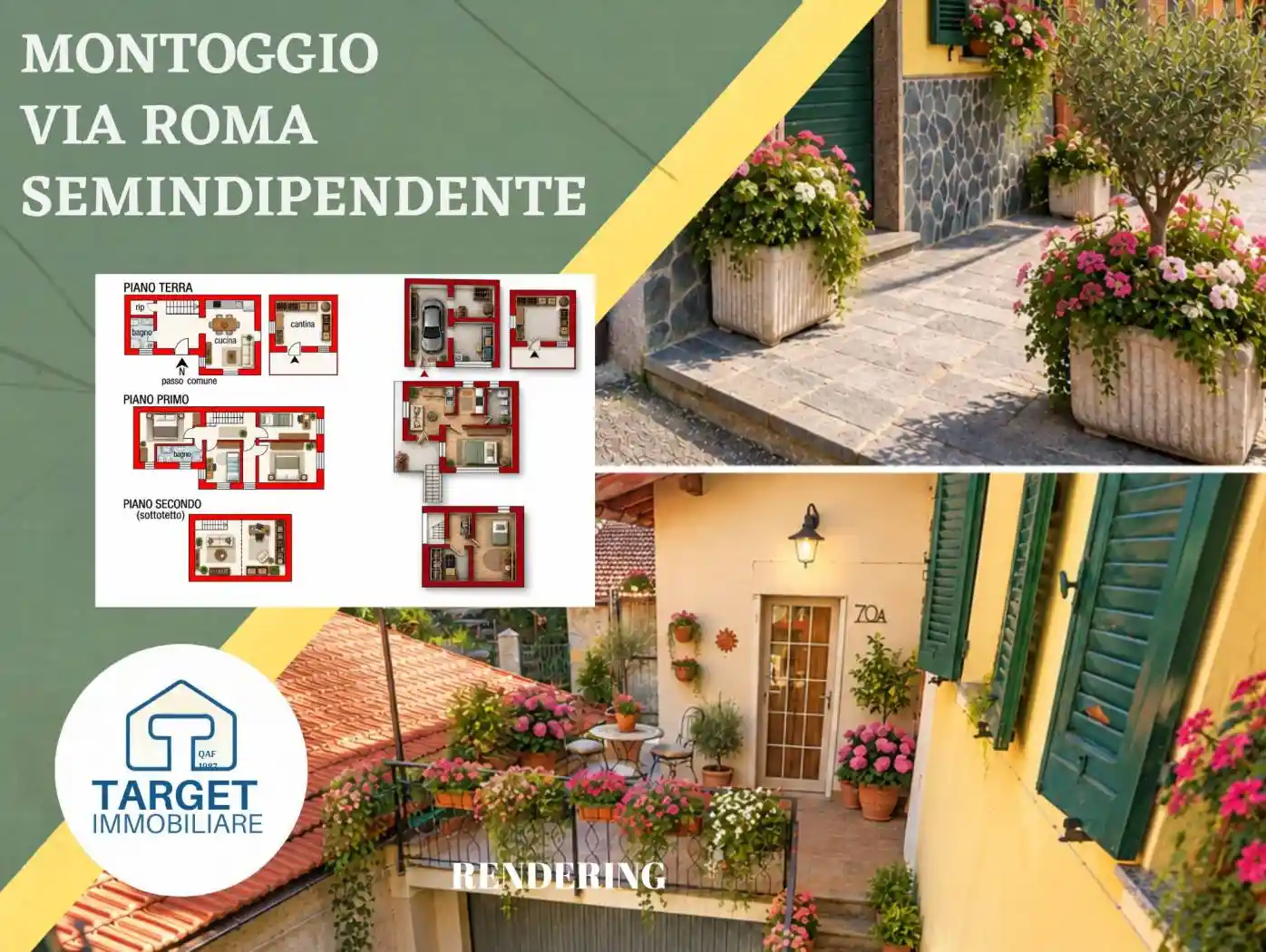 Casa indipendente in vendita a Montoggio