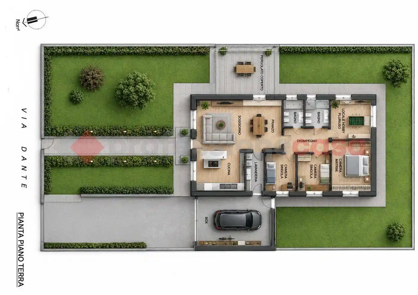 Villa in vendita a Buscate