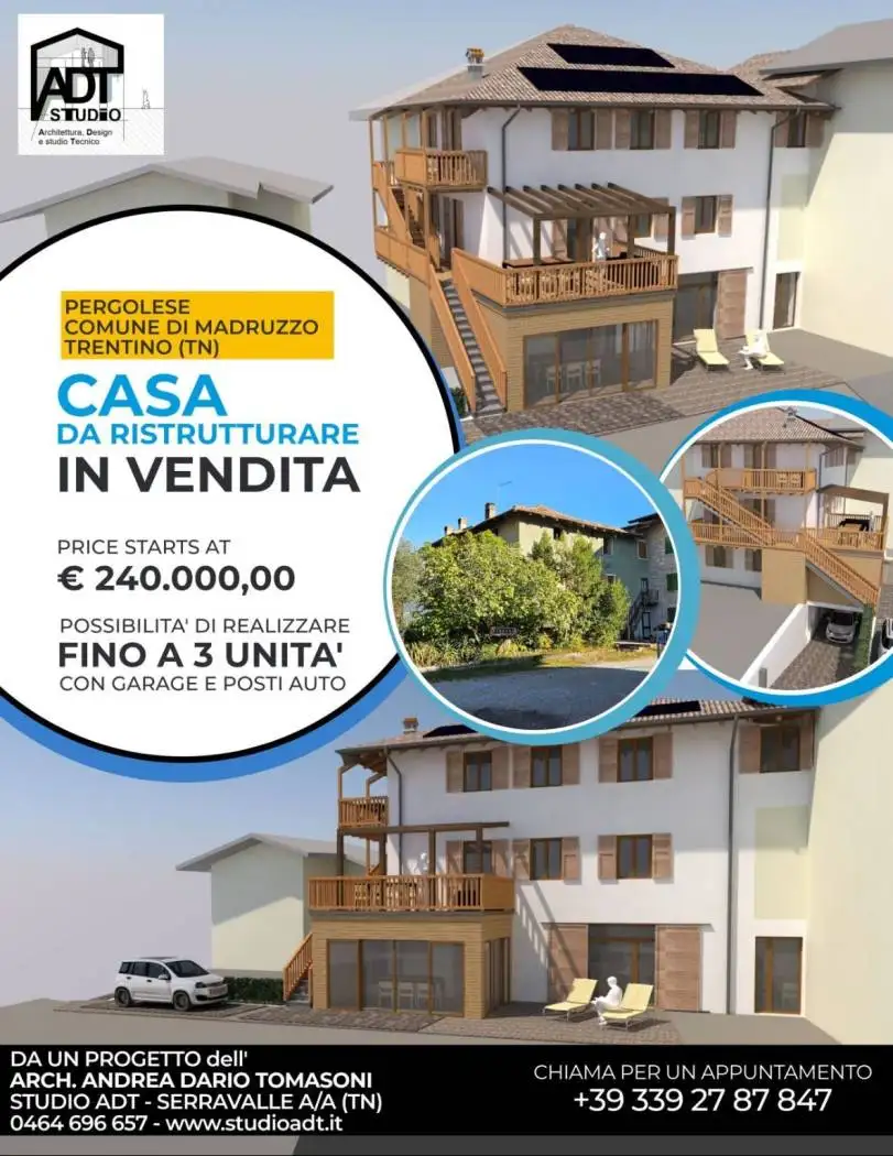 Casa indipendente in vendita a Madruzzo