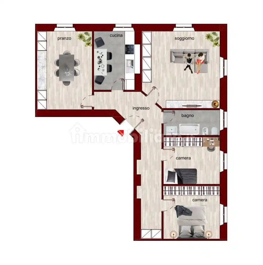 Appartamento in vendita a Milano