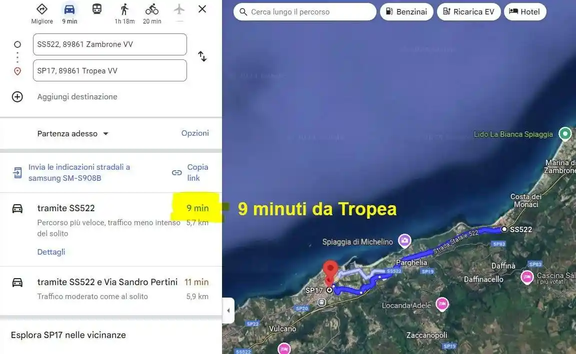 Villa a schiera Strada Statale 522, Marina Di Bordila, Parghelia - foto 4