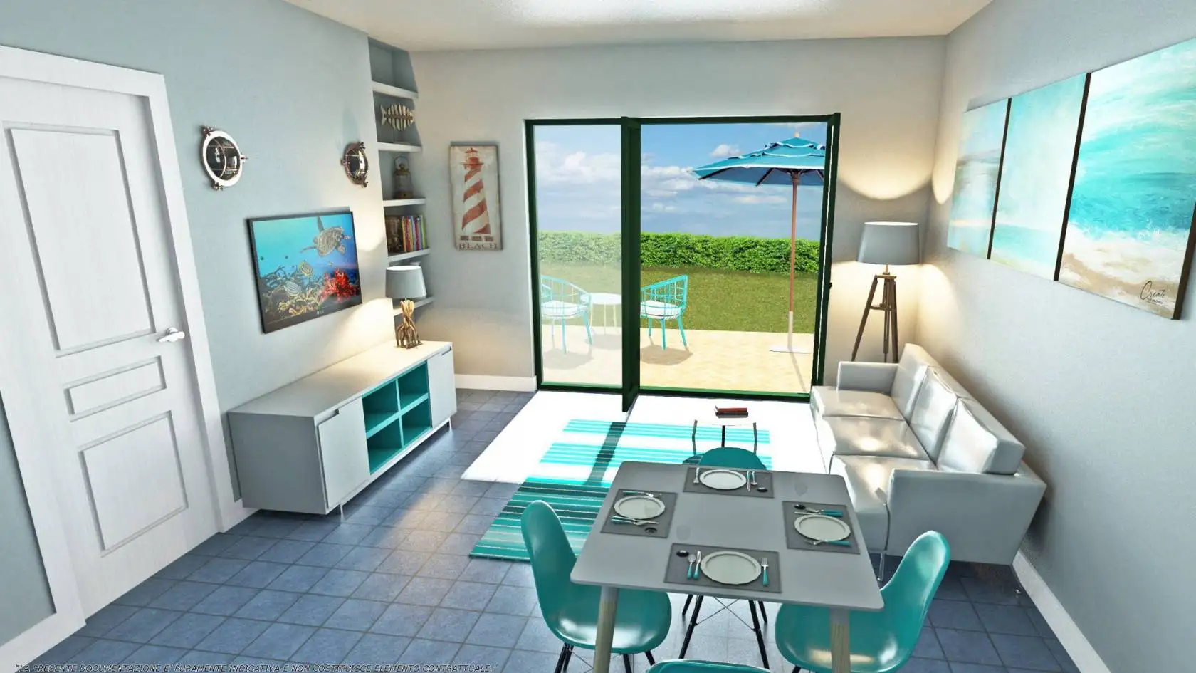 Appartamento in vendita a Sant'Andrea Apostolo dello Ionio