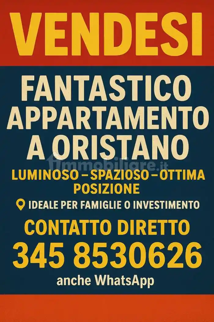 Appartamento in vendita a Oristano