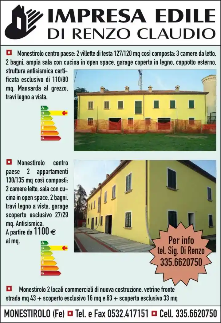 Villetta a schiera in vendita a Ferrara