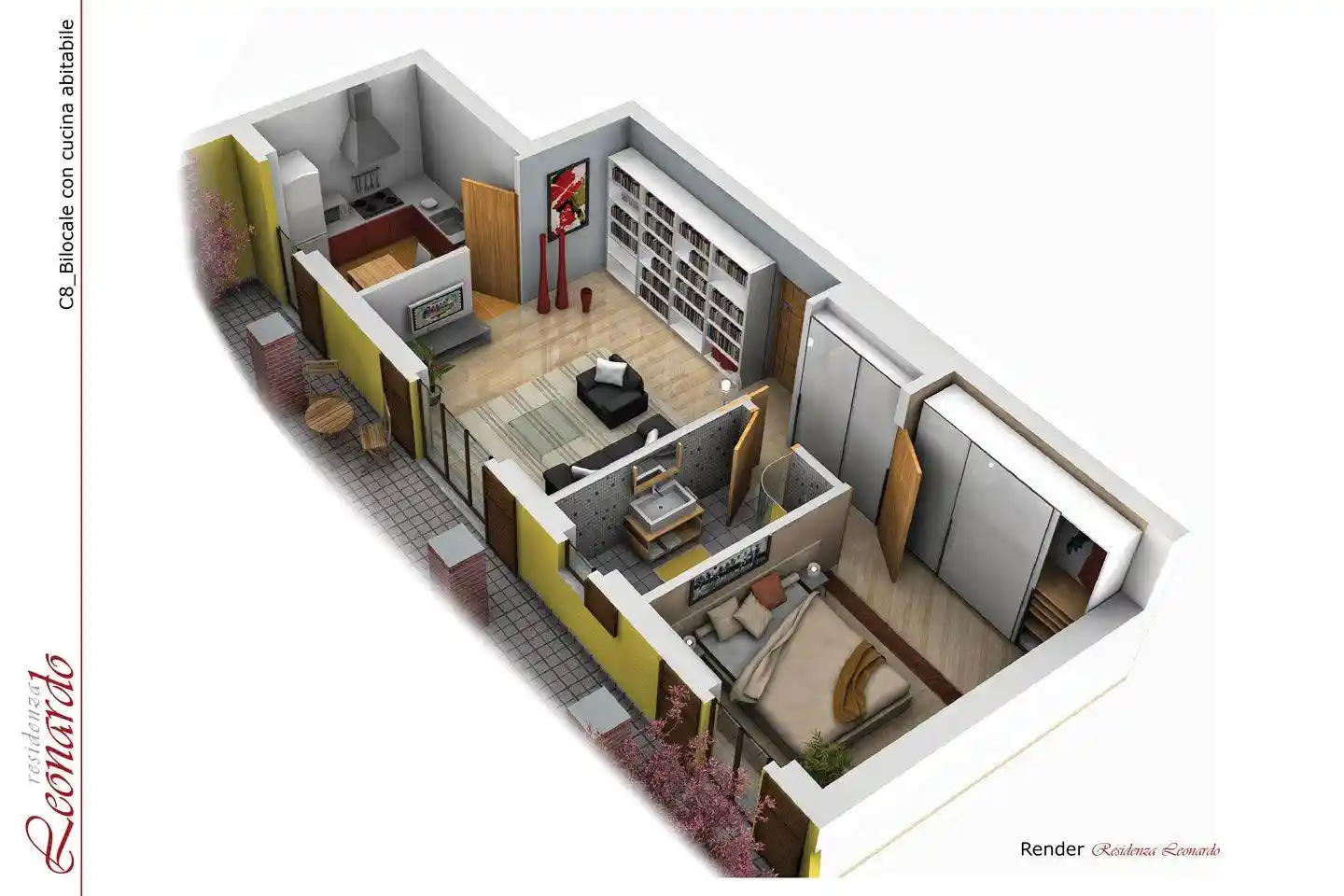 Appartamento in vendita a Cornate d'Adda