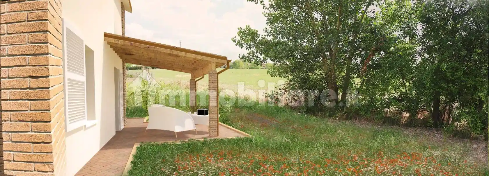 Villa unifamiliare, nuova, 120 m², Aguscello, Ferrara - foto 2