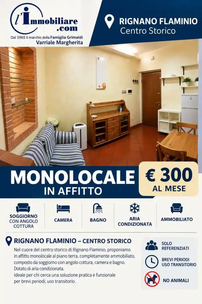Appartamento in affitto a Rignano Flaminio