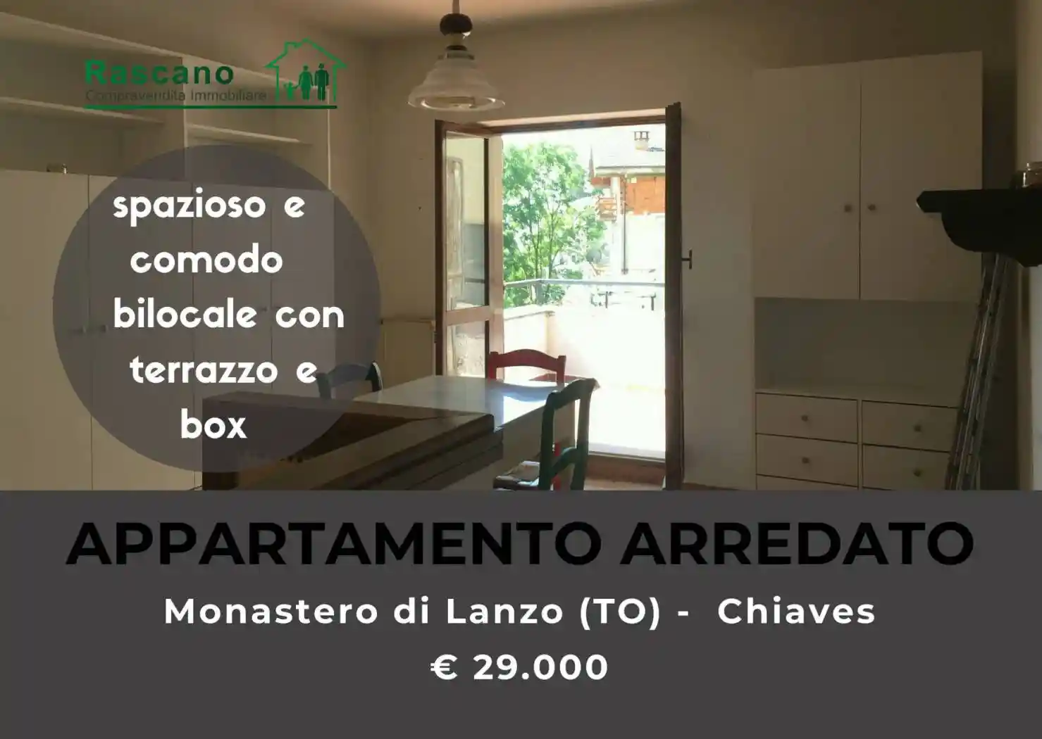 Appartamento in vendita a Monastero di Lanzo