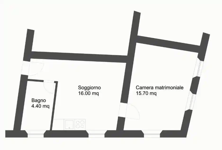 Trilocale via Briantea 31, San Martino, Como - foto 4
