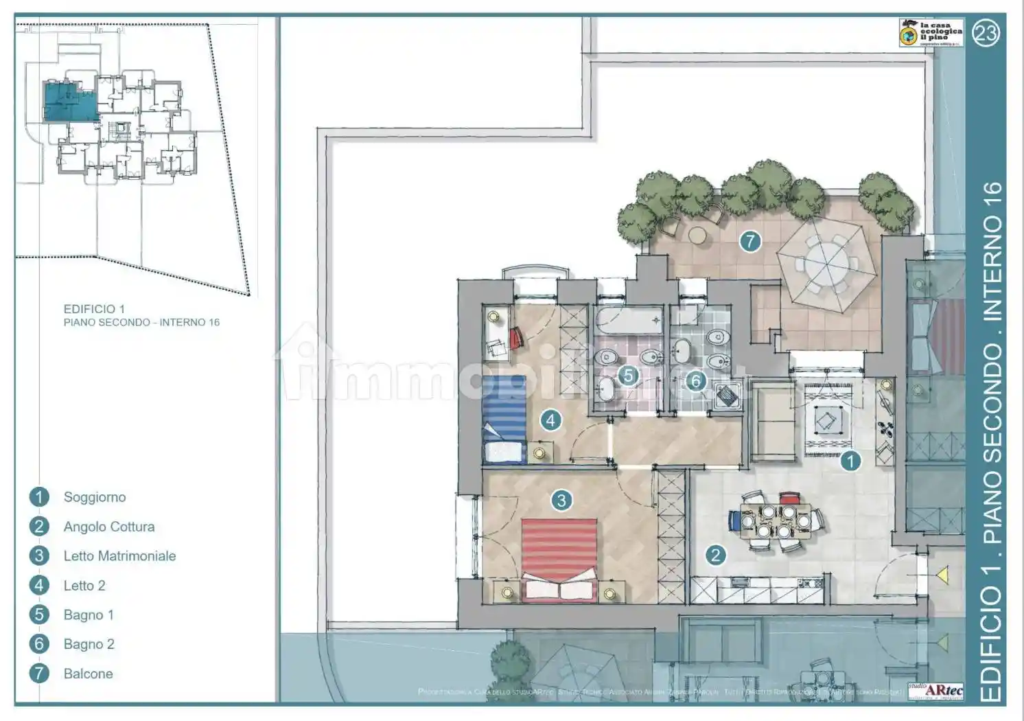 Appartamento in vendita a Roma